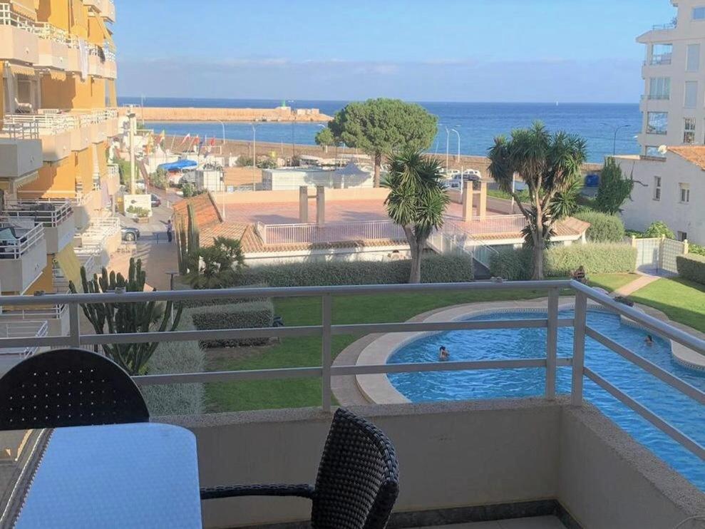 Acogedor Apartamento Frente Al Mar Con Piscina Altea Eksteriør bilde