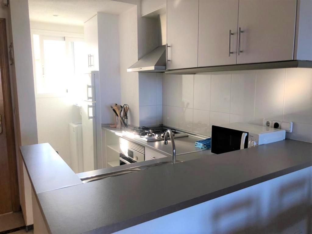 Acogedor Apartamento Frente Al Mar Con Piscina Altea Eksteriør bilde